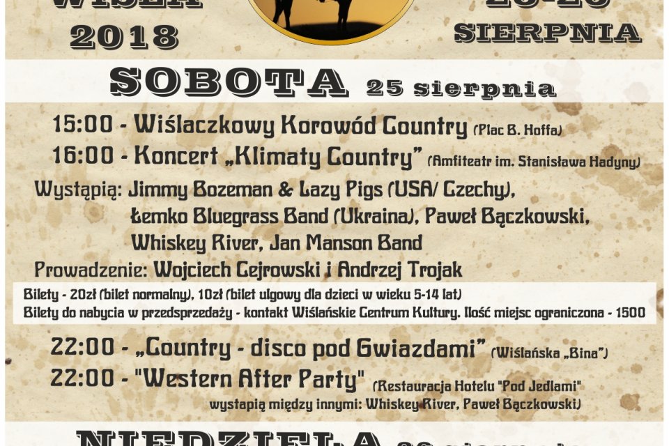 Plakat Wiślaczek Country